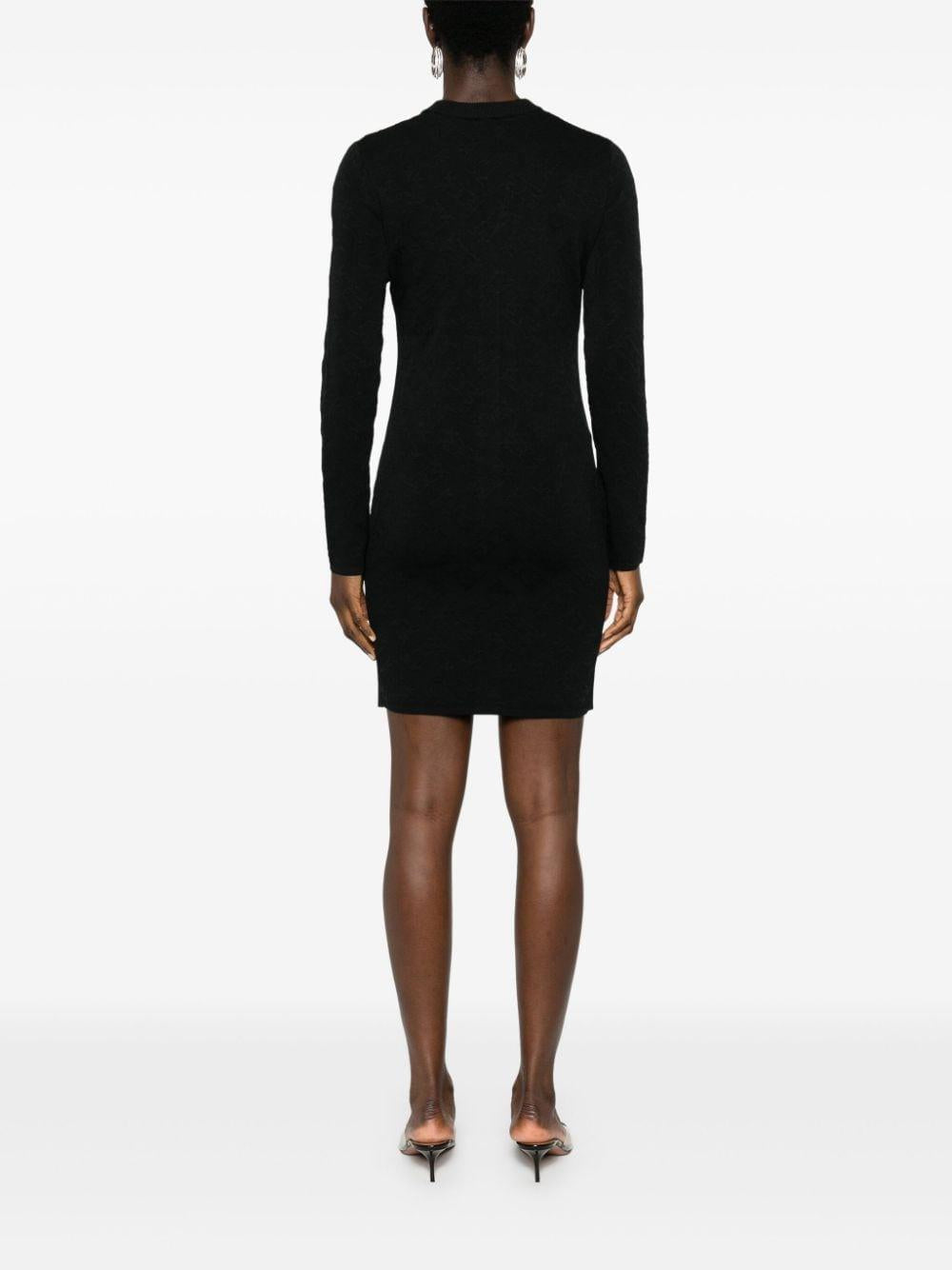 Love-Birds-motif mini dress<BR/><BR/><BR/> 103974 A21TZ99 PINKO 