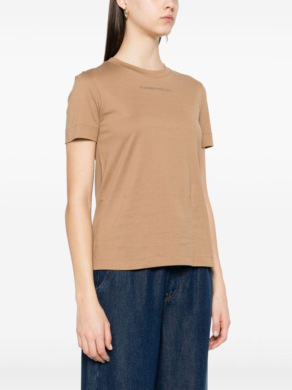 Lusso T-shirt<BR/><BR/><BR/> 2519971033 LUSSO007 S MAX MARA 