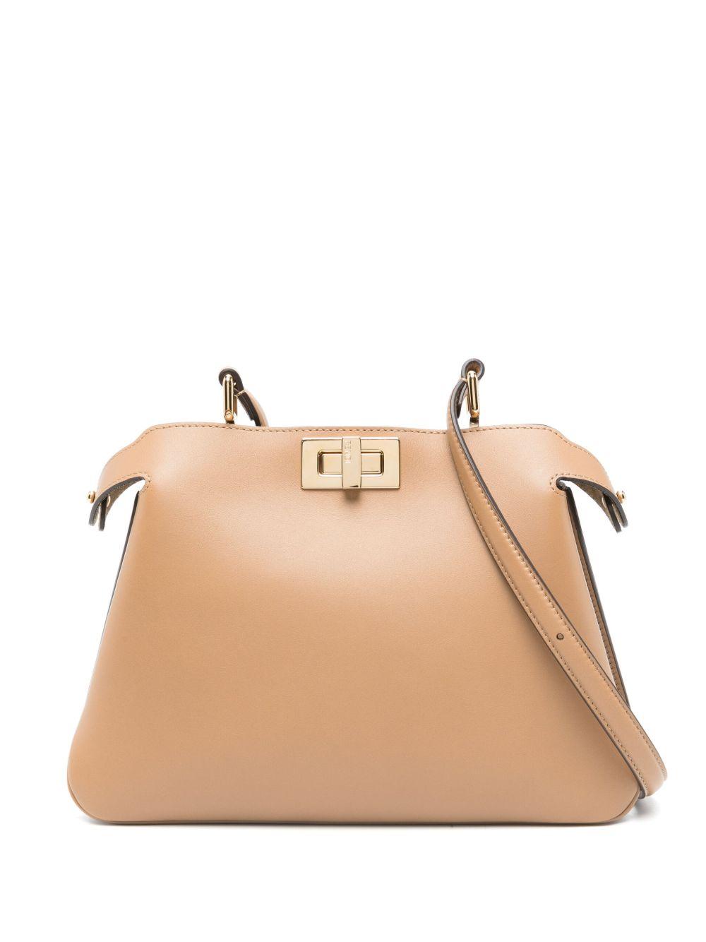 Small Peekaboo cross body bag<BR/><BR/><BR/> 8BN365 AOVHF19P8 FENDI 