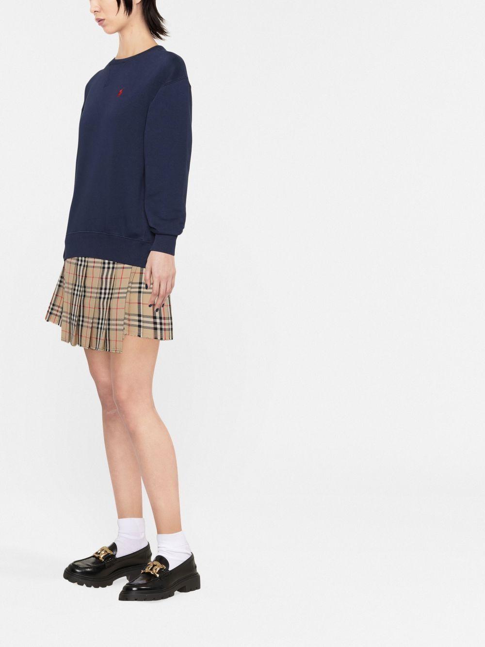 Polo-pony embroidered sweatshirt<BR/><BR/> 211794395003 CRUISE NAVY POLO RALPH LAUREN 