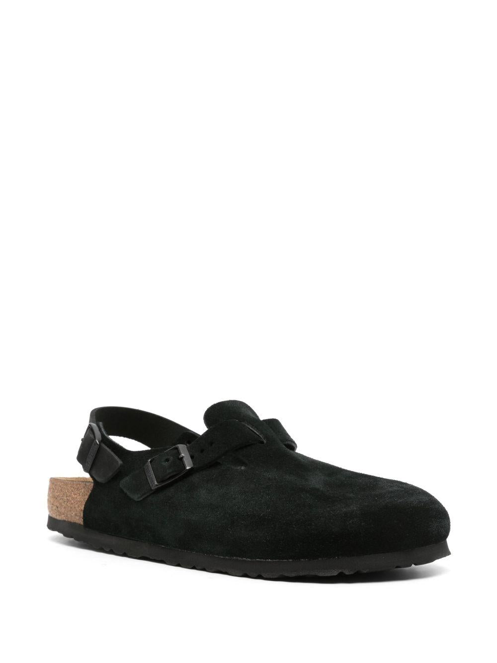Tokyo II Suede slides<BR/><BR/><BR/> 1028348 BLACK,SUEDE LEATHER BIRKENSTOCK 