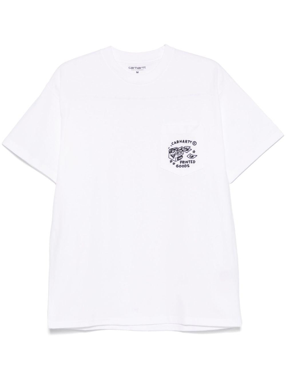 Carhartt Sound T-shirt I034407 S/S Fragments Pocket T-Shirt00A.XX CARHARTT WIP 