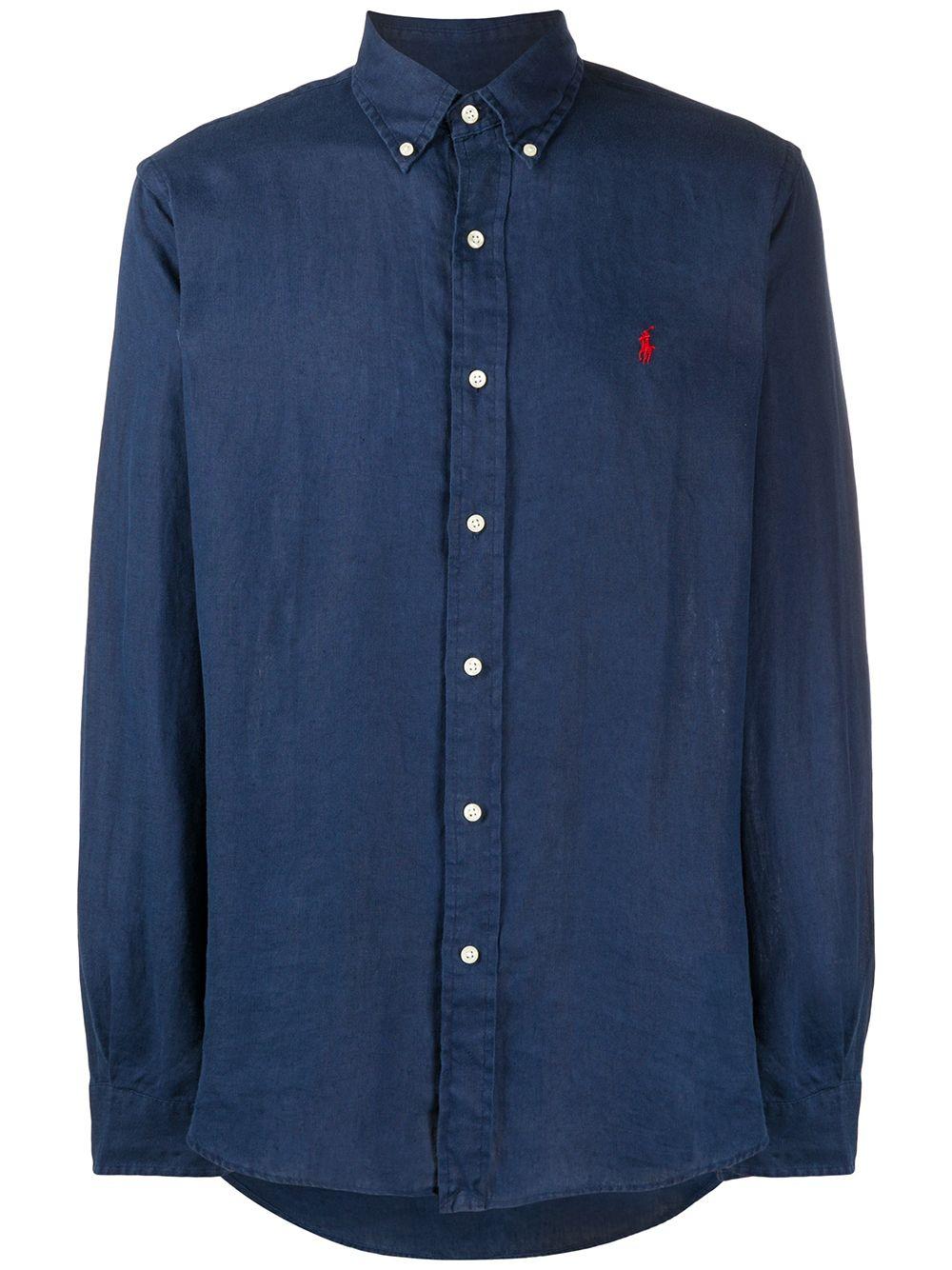 Chambray shirt<BR/><BR/> 710794141002 NEWPORT NAVY POLO RALPH LAUREN 