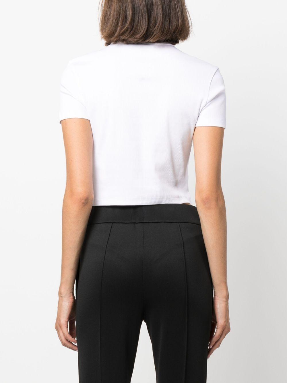 cotton crop top FS8110 ANQMF0ZNM FENDI 