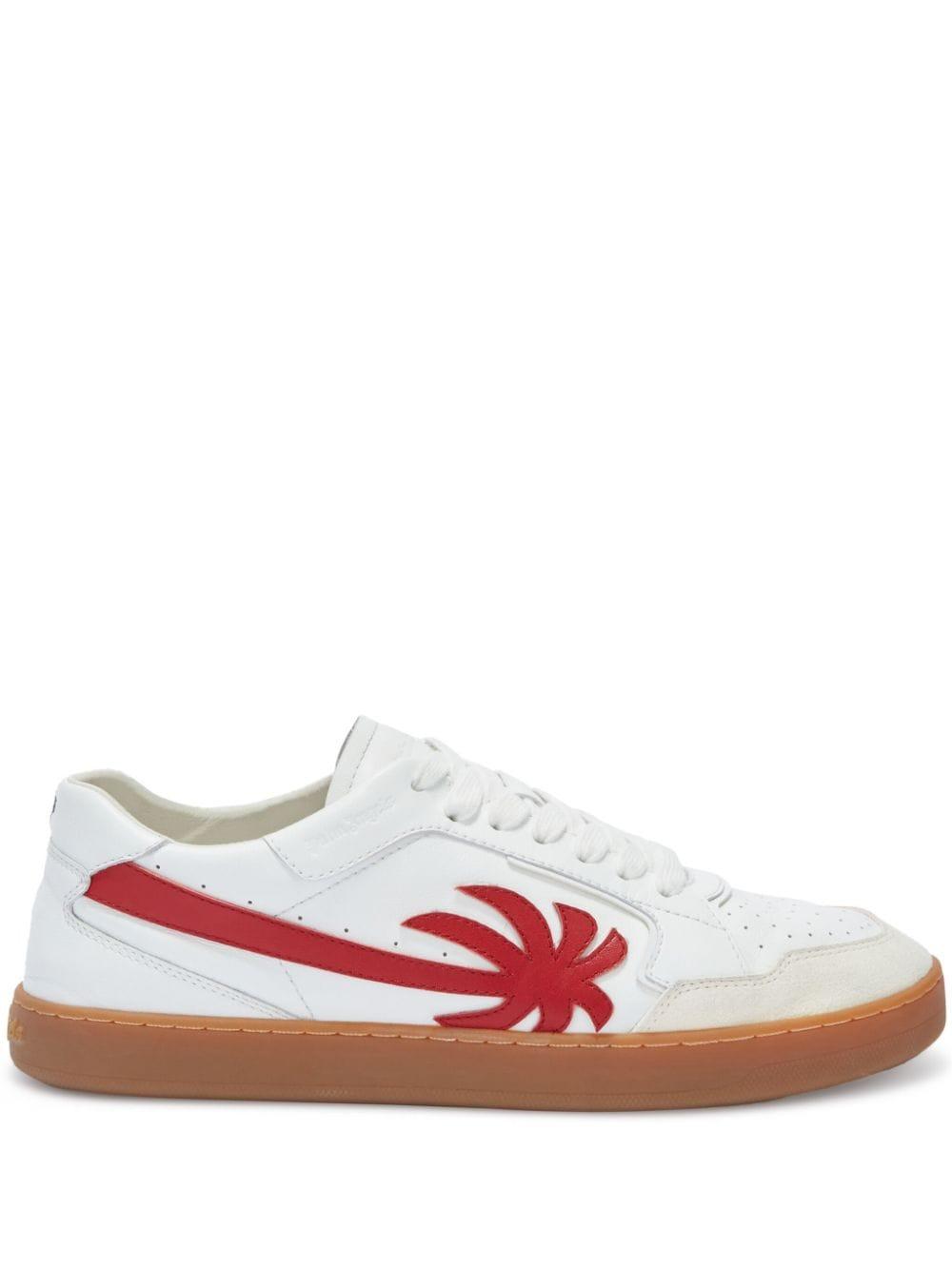 New Palm 1 leather sneakers<BR/><BR/><BR/> PMIA099F24LEA001 0125 PALM ANGELS 