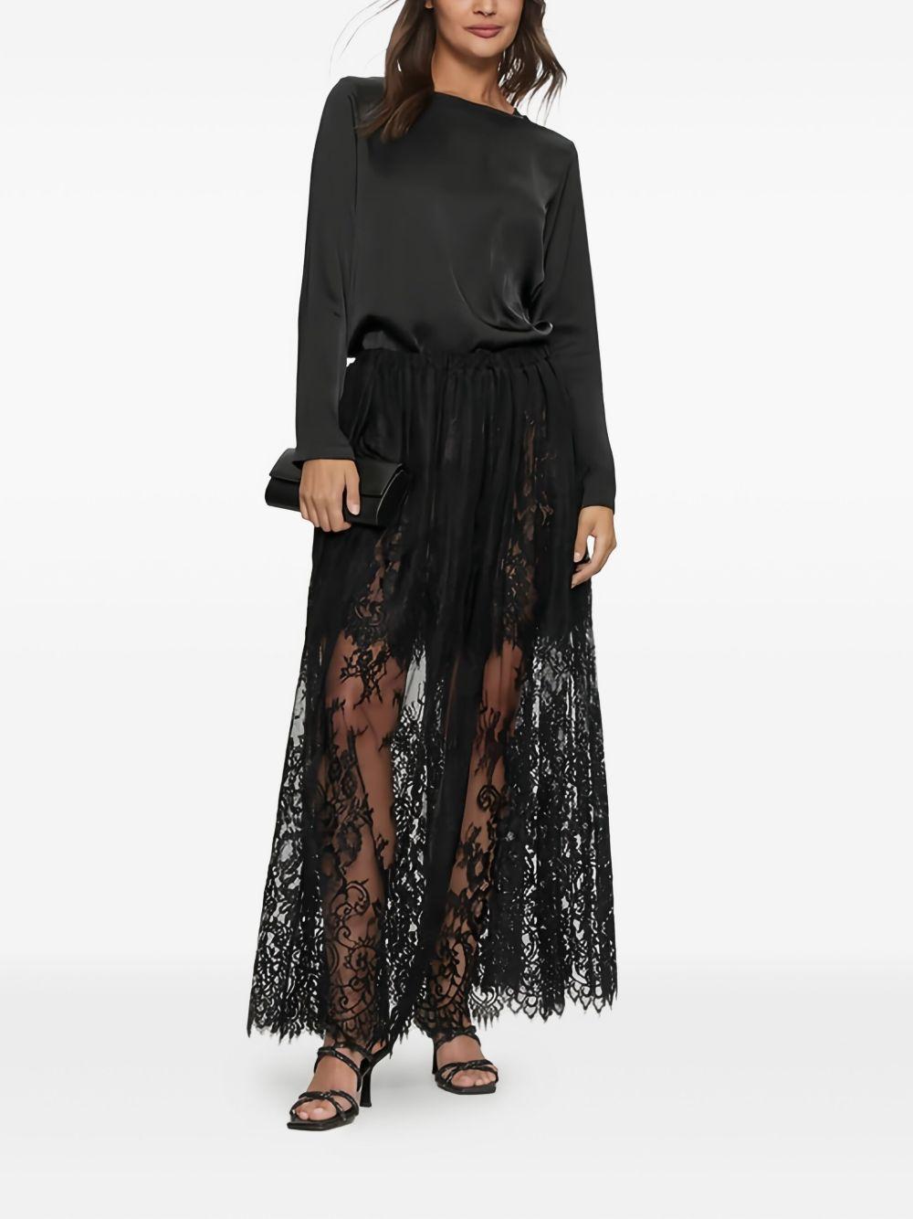 T-shirt with glossy finish TS0202 NERO VICOLO 