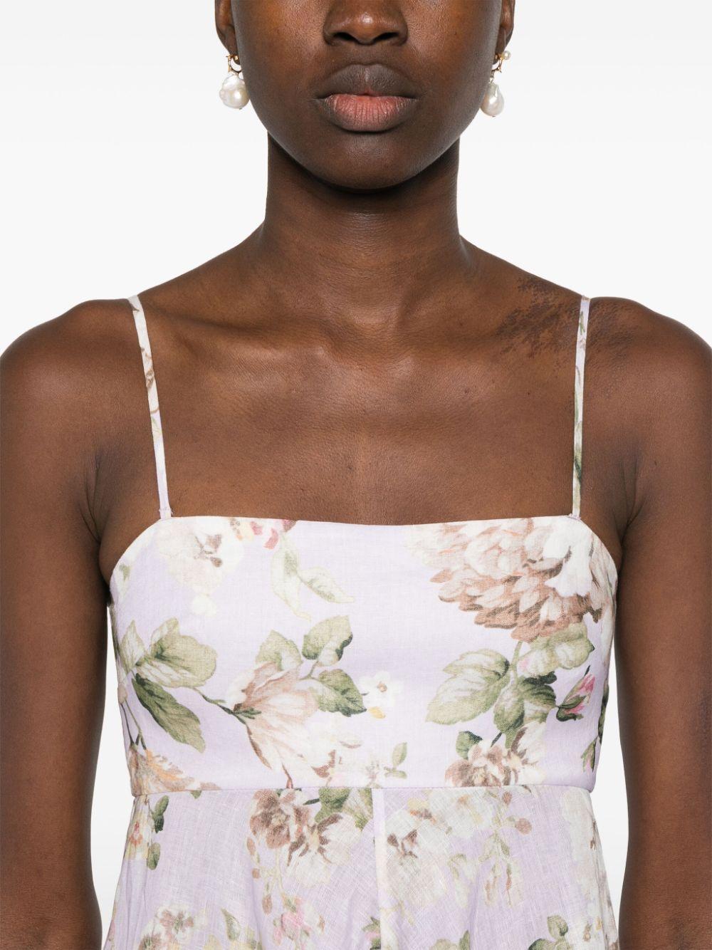 Acacia midi dress<BR/><BR/><BR/> 3115DRS252 LIF ZIMMERMANN 