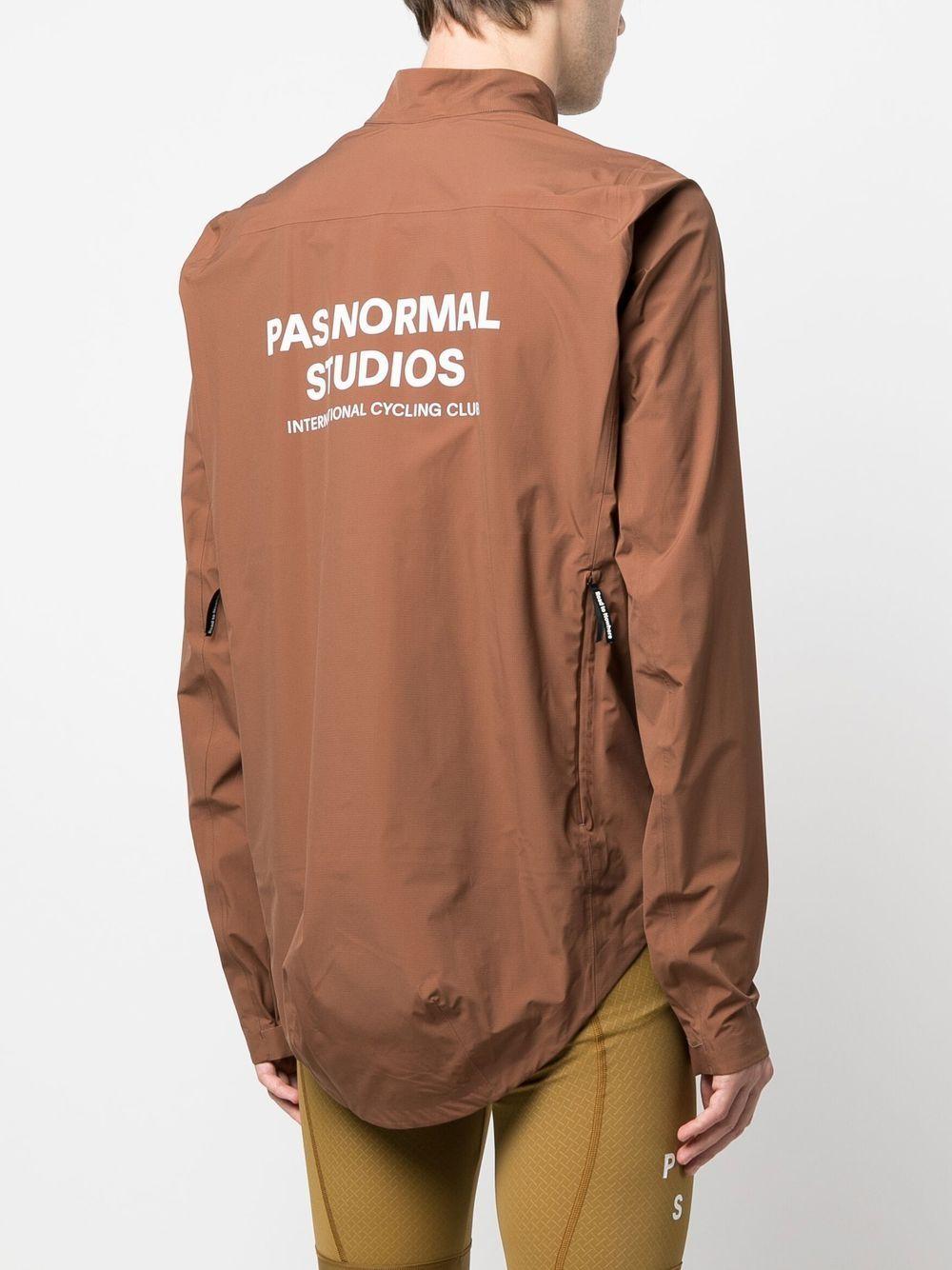 Front logo cycling jacket MO1127G HAZEL PAS NORMAL STUDIOS 