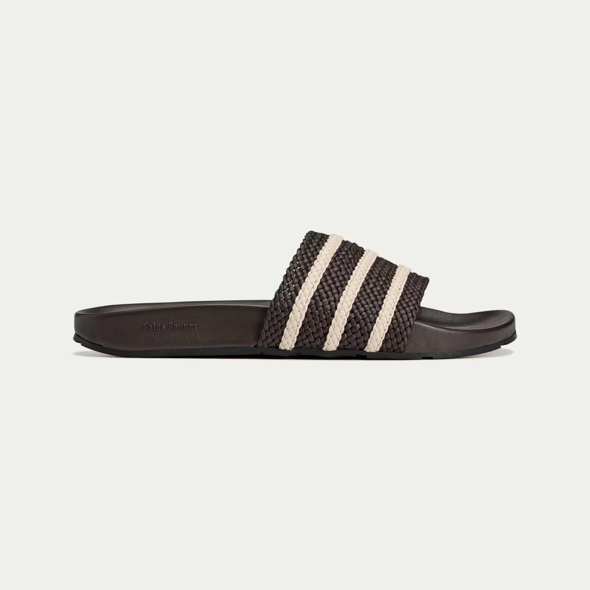 adilette slides JR0229 DBROWN/WONWHI ADIDAS x Wales Bonner 