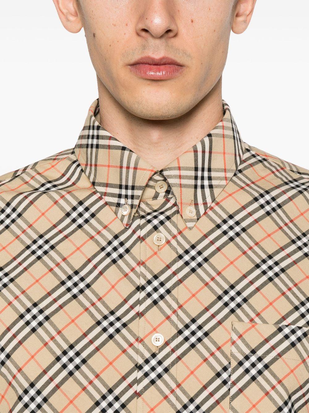 Vintage Check shirt<BR/><BR/><BR/> 8103630 B9368 BURBERRY 