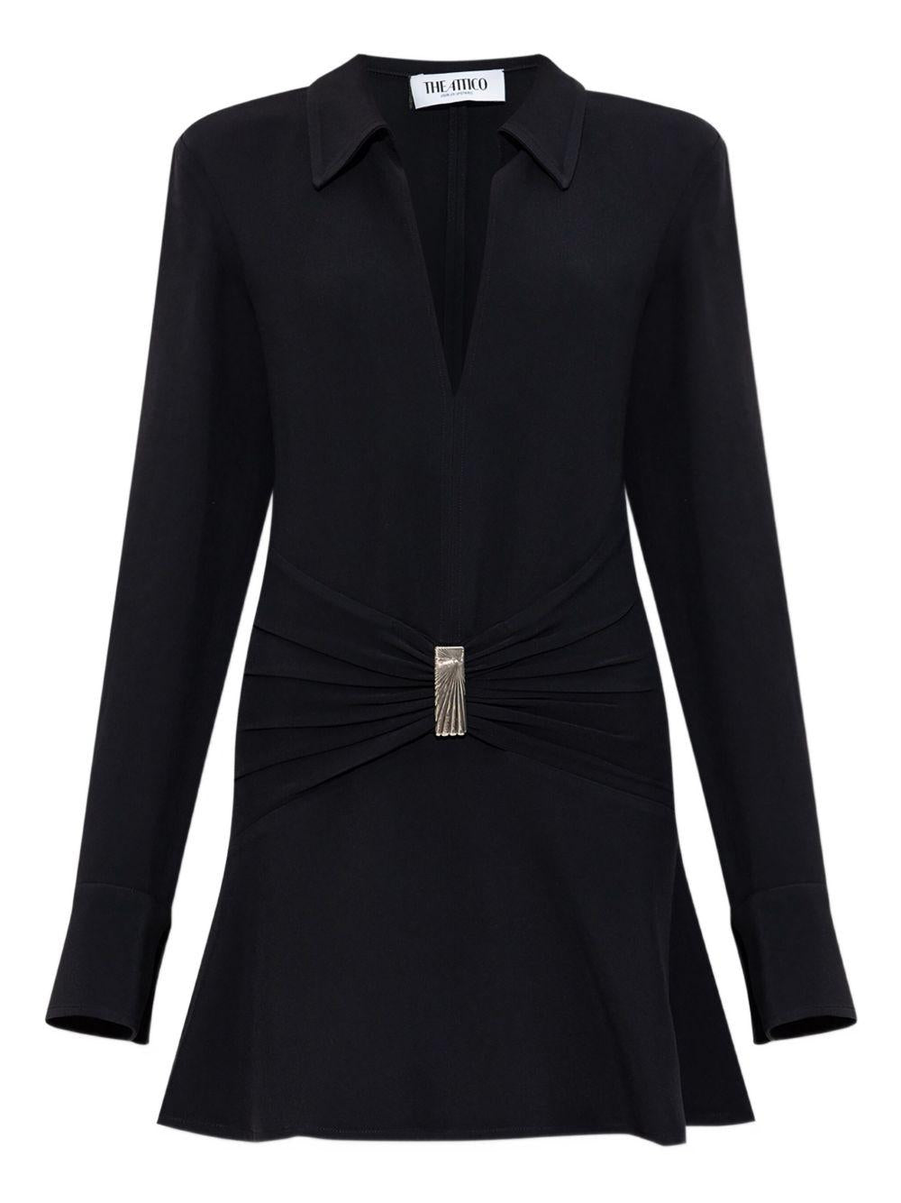 Black mini dress 251WCA00449 ACC001AA100 THE ATTICO 
