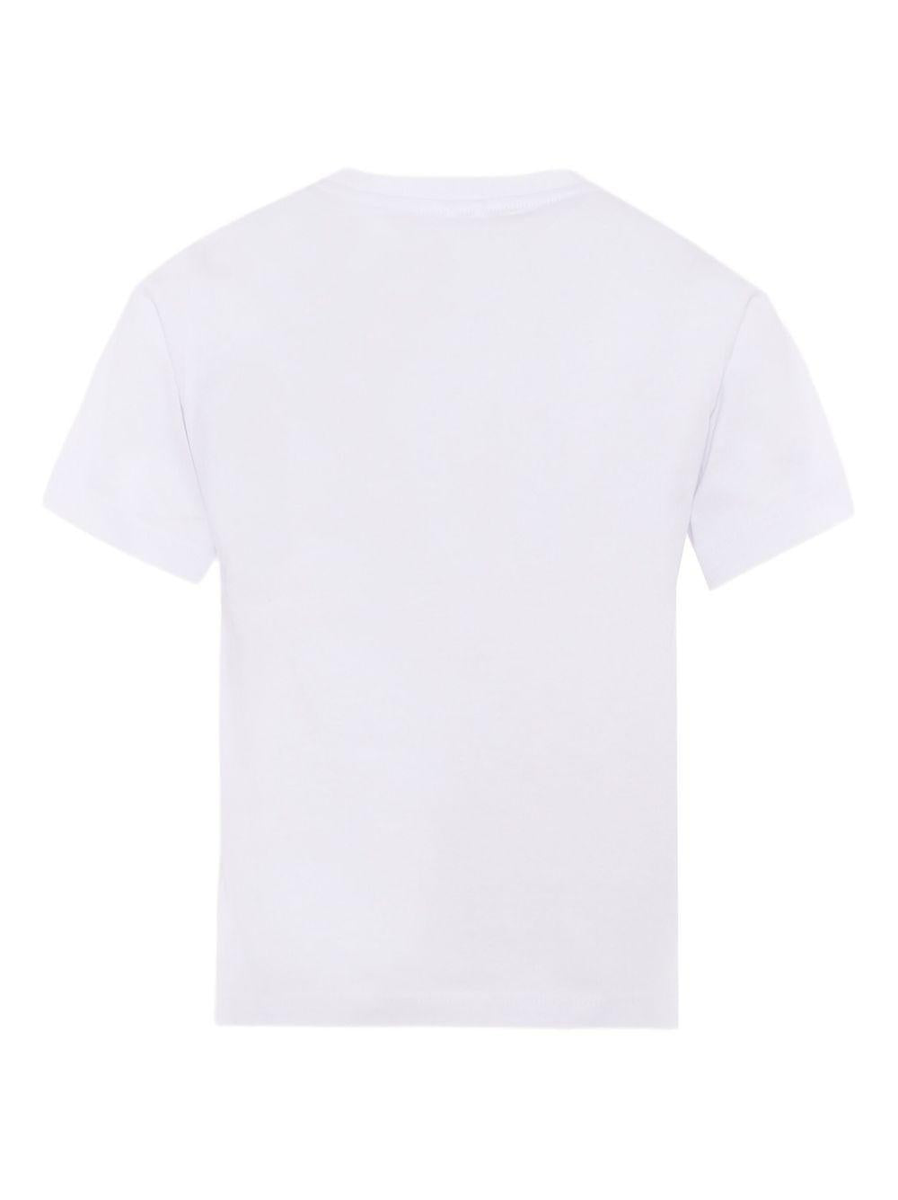 Blue monster print T-shirt TX8Q31 Z0434100 STELLA McCARTNEY KIDS 