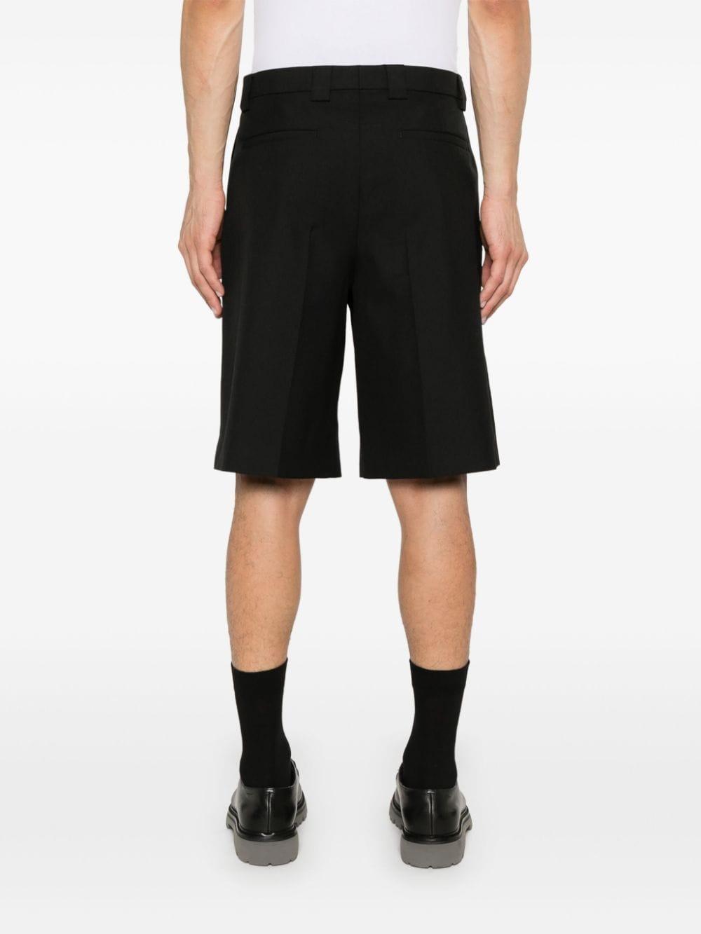 Web-detailing bermuda shorts<BR/><BR/><BR/> 787249 ZAMII1043 GUCCI 