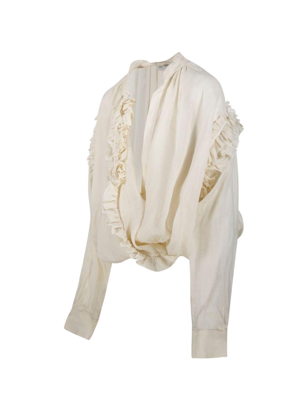 Cenver ramie blouse 010745 3112006 DRIES VAN NOTEN 