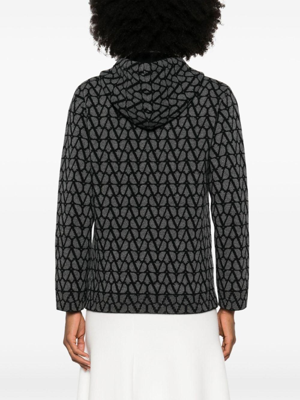 VLogo print cardigan<BR/><BR/><BR/> 5B3KE02Z8P0 ZPH VALENTINO GARAVANI 