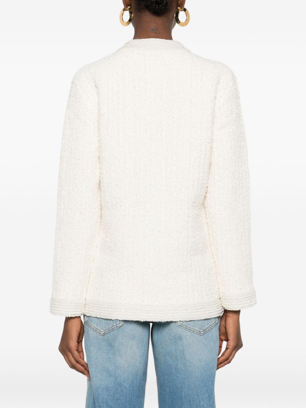 Wool lamé bouclé cardigan 851946 XKFAR9943 GUCCI 