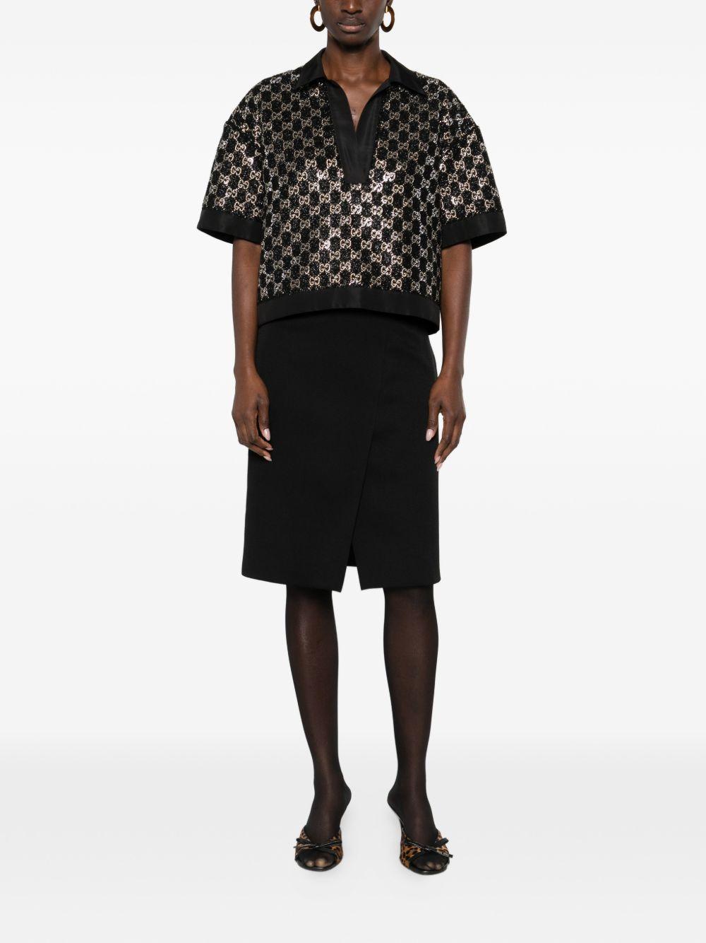 Wool tweed lamé top 846682 ZARWY1000 GUCCI 