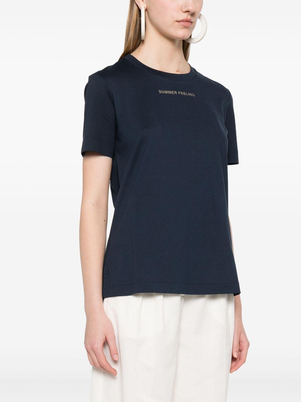 Lusso T-shirt<BR/><BR/> 2519971033 LUSSO009 S MAX MARA 