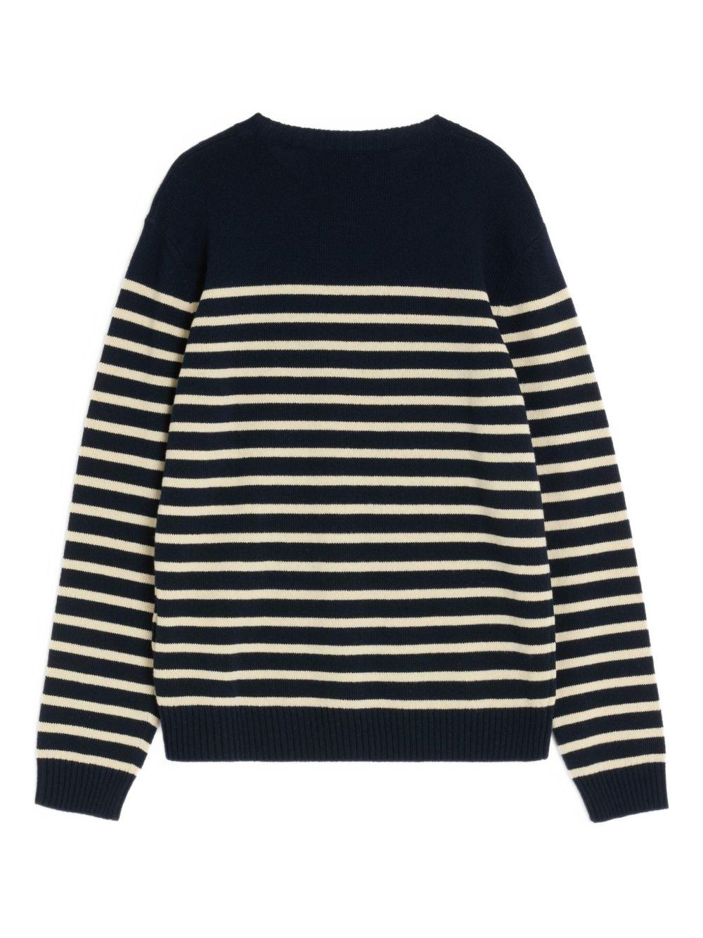 Chez-motif sweater<BR/><BR/> 7V3KC34WB1W DYB VALENTINO GARAVANI 