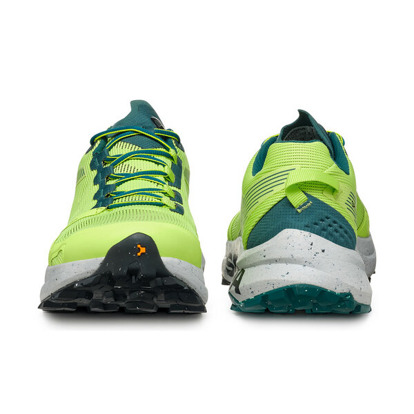 Acid green/petrol sneakers 33063-350 GREEN-PETROL SCARPA 