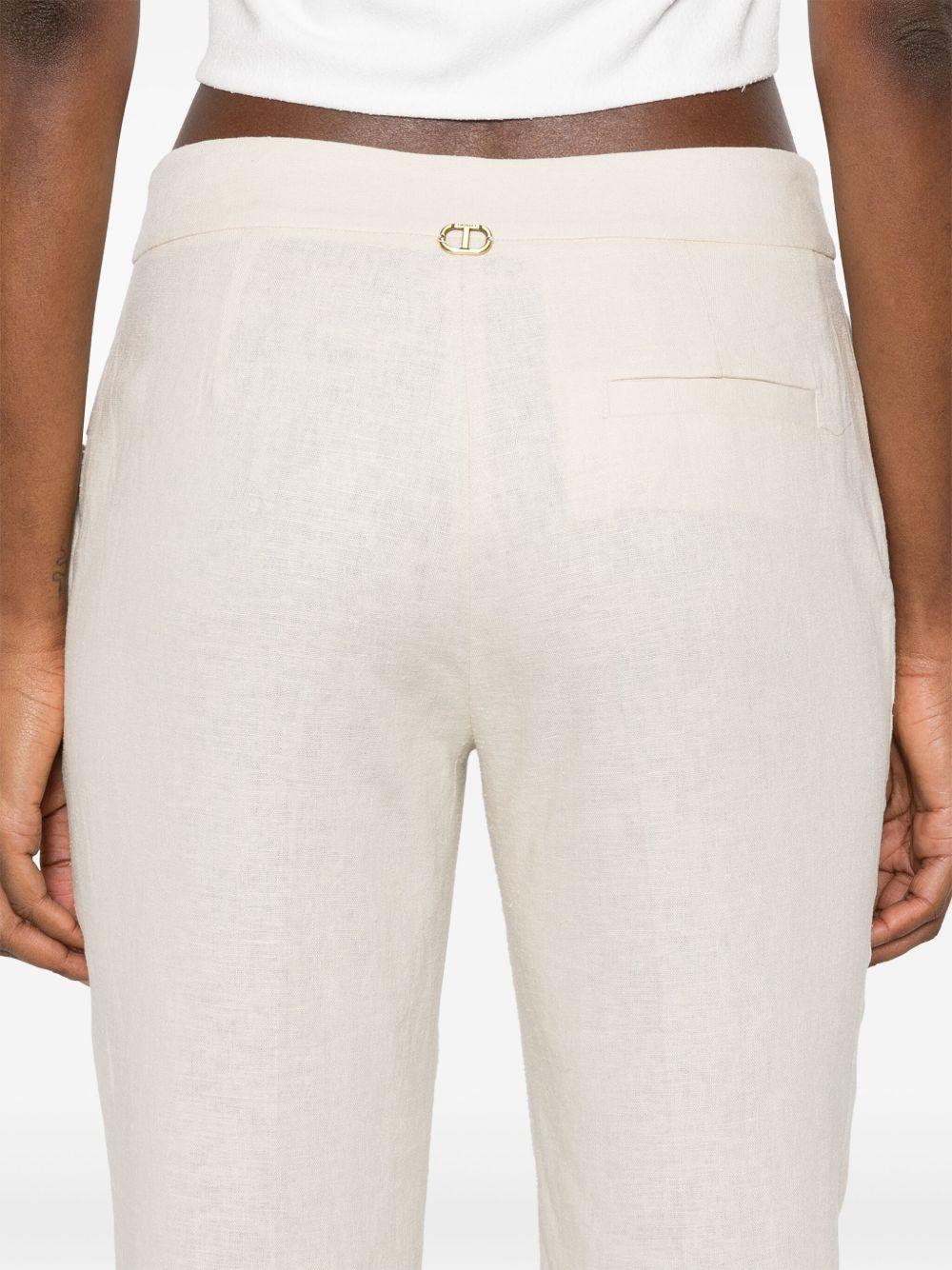 Low-rise trousers<BR/><BR/> 251TP2168 00059 TWINSET 