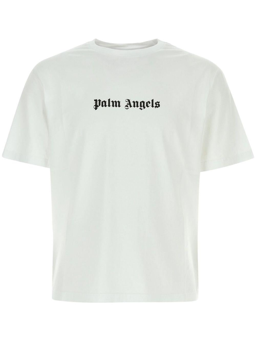 Logo motif T-shirt PMAA089S24 JER0020110 PALM ANGELS 