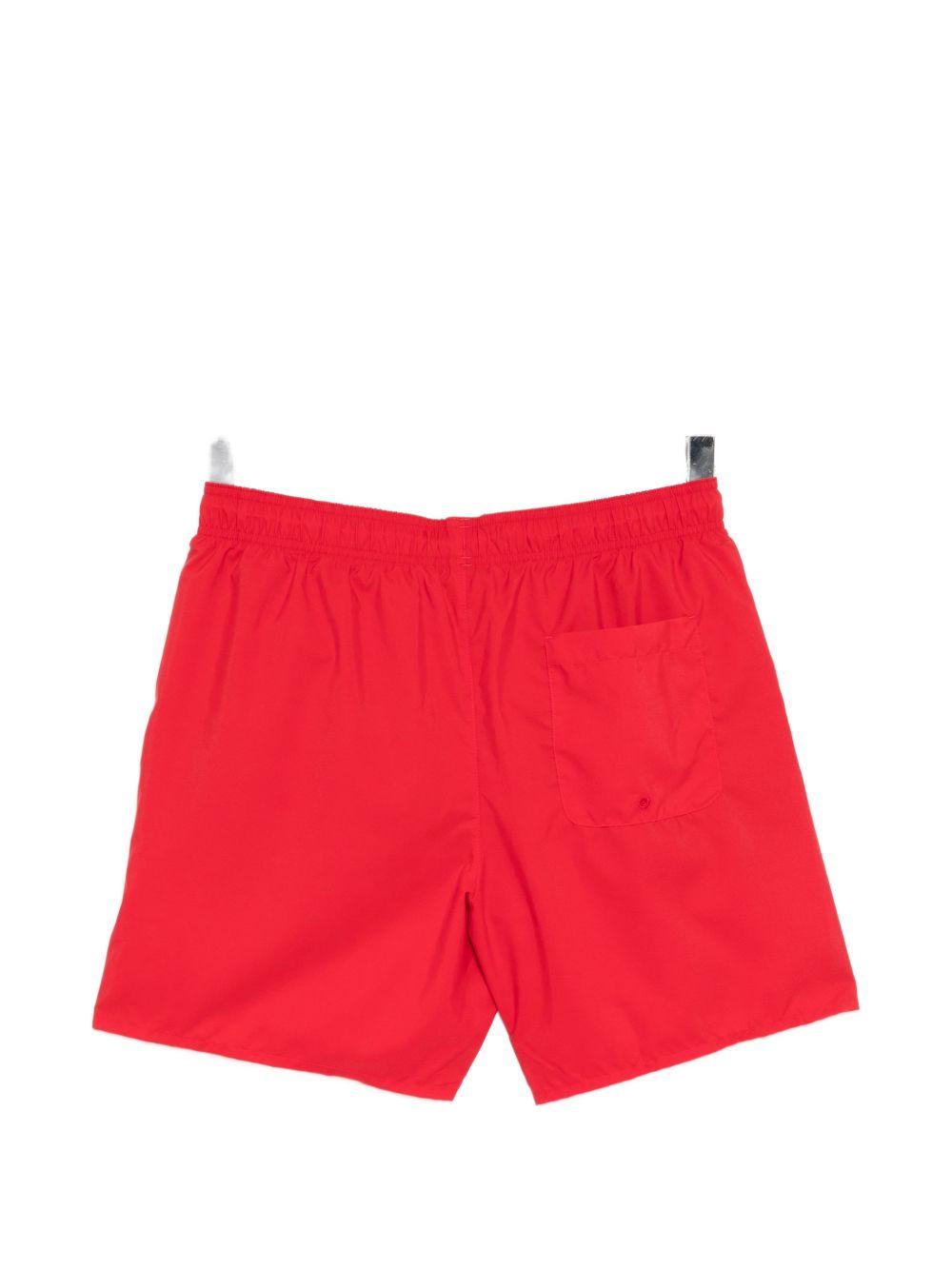 Mid-length monochrome swim shorts MH9088 8UN LACOSTE 