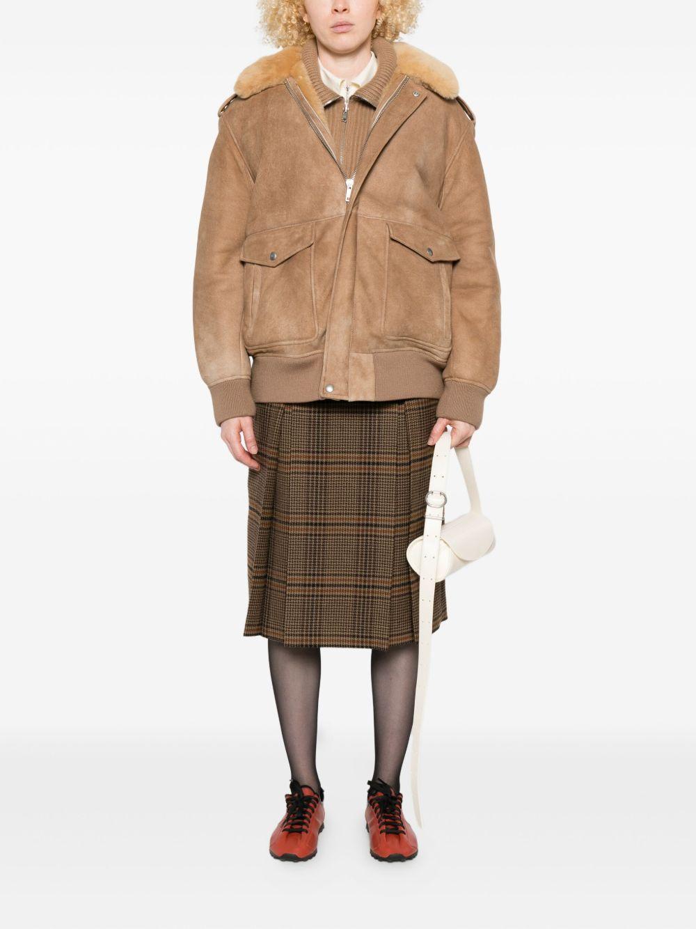 Shearling bomber jacket 58A237172L S-OOOF0065 PRADA 