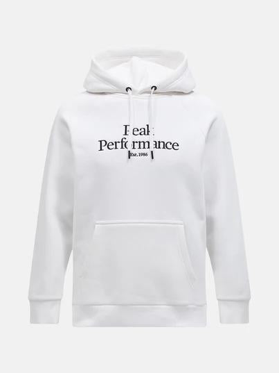White sweatshirt with front logo G77756350 OFFWHITE/BLACK PEAK PERFORMANCE 