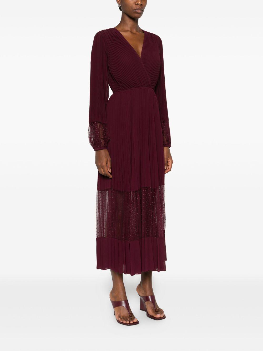 Pleated tulle dress 252TP2641 05609 TWINSET 