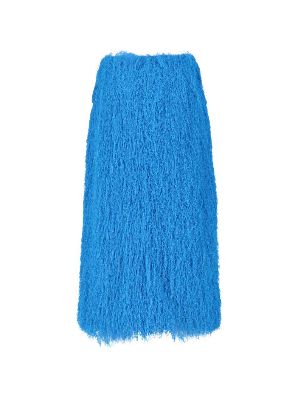 Detailed Fringed Midi Skirt 010860 3038503 DRIES VAN NOTEN 