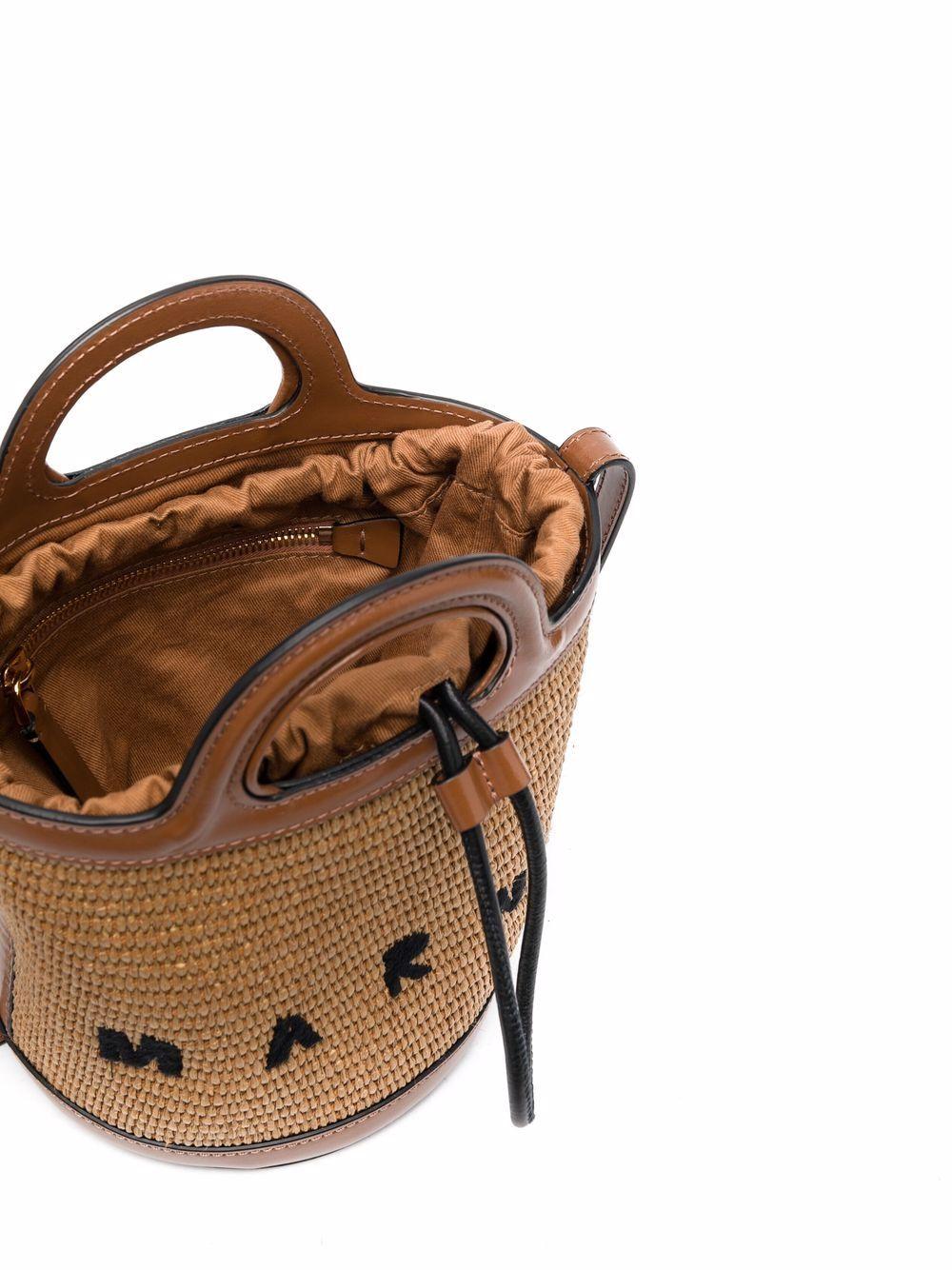 Tropicalia logo-embroidered bucket bag<BR/><BR/><BR/> SCMP0056Q1 P386000M50 MARNI 