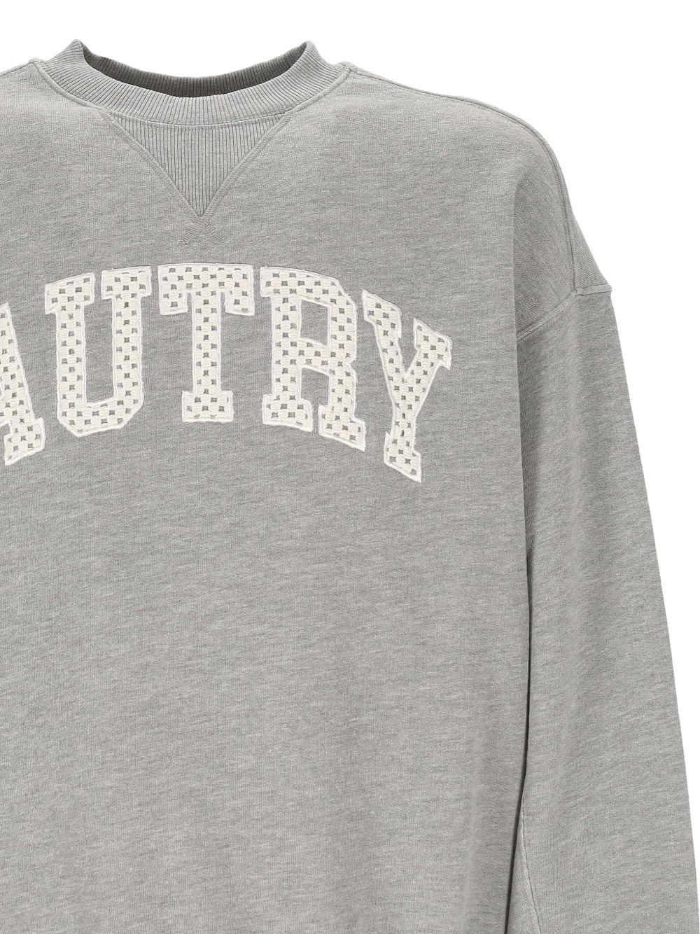 COLLEGE SWEATSHIRT SWPX 036DJERSEY DARK MELANGE AUTRY 
