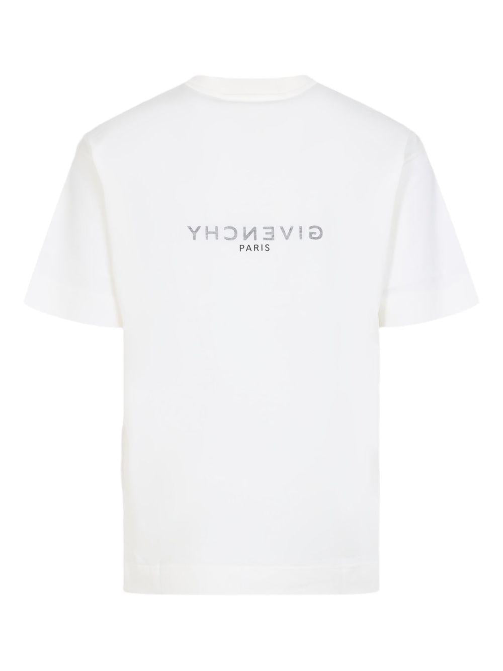 Logo t-shirt<BR/><BR/><BR/> BM71MG3YQJ 130 GIVENCHY 