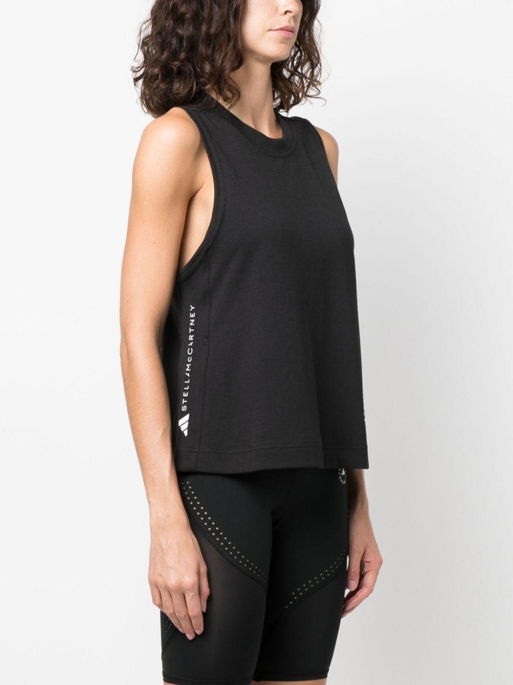 Logo-print tank top IB6857 BLACK ADIDAS x Stella McCartney 