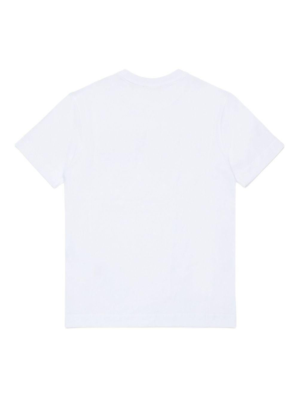 tadjustk14 T-shirt with printed logo J02475 00YI9K100 DIESEL KID 