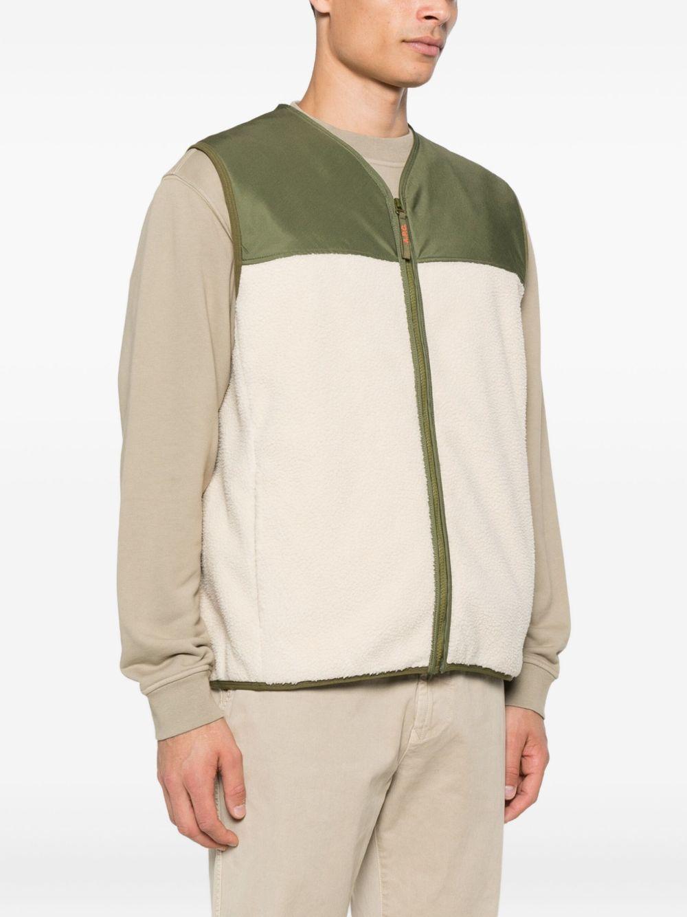 Bicolor gilet PSAIF H32022AAC A.P.C. 