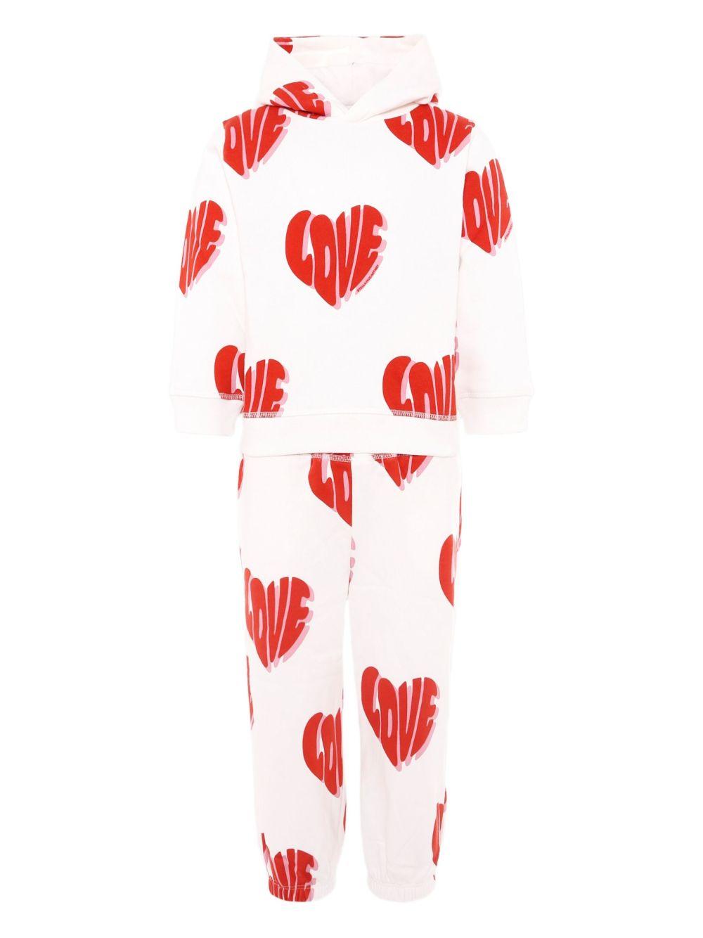 Heart tracksuit TX3A70 Z3037101MC STELLA McCARTNEY KIDS 