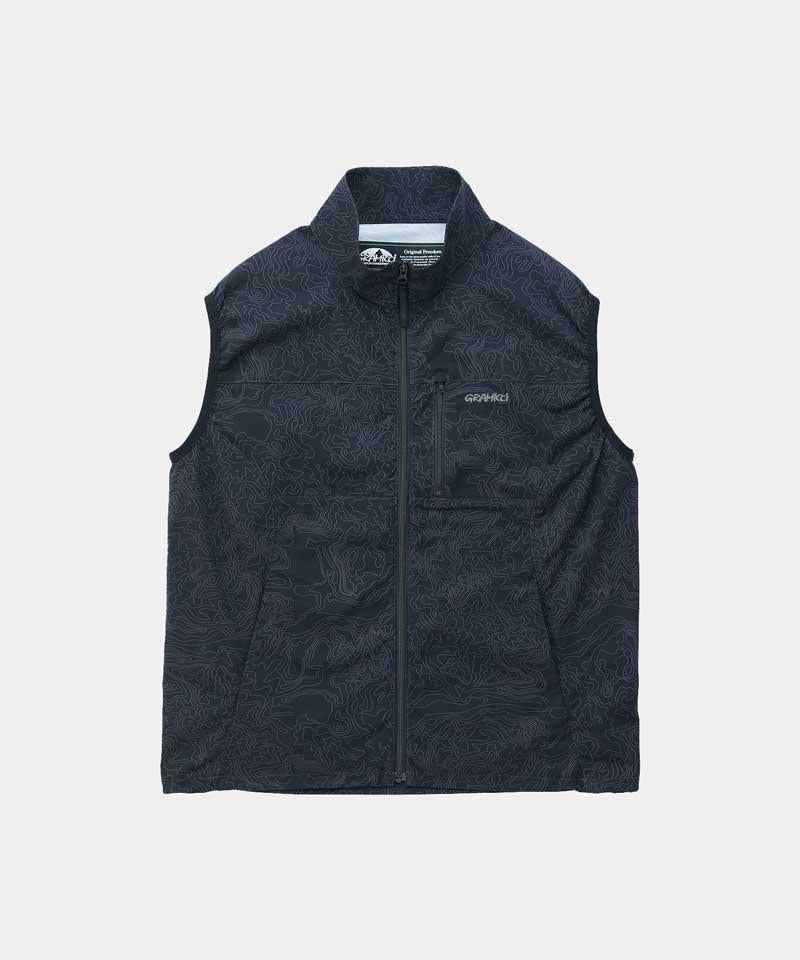 Softshell Nylon Vest<BR/> G4SM J022ATLAS GRAMICCI 