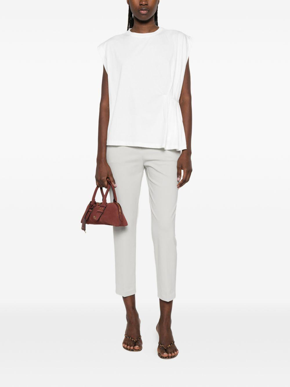 Bello cropped trousers 100155 A36RI18 PINKO 