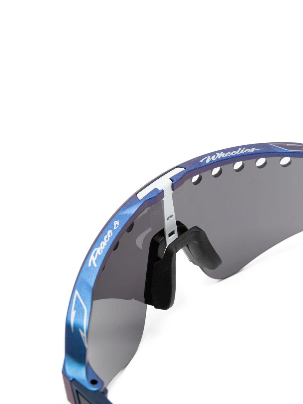 Sutro Lite Sweep shield-frame performance sunglasses<BR/><BR/> 0OO9465 946528 OAKLEY 