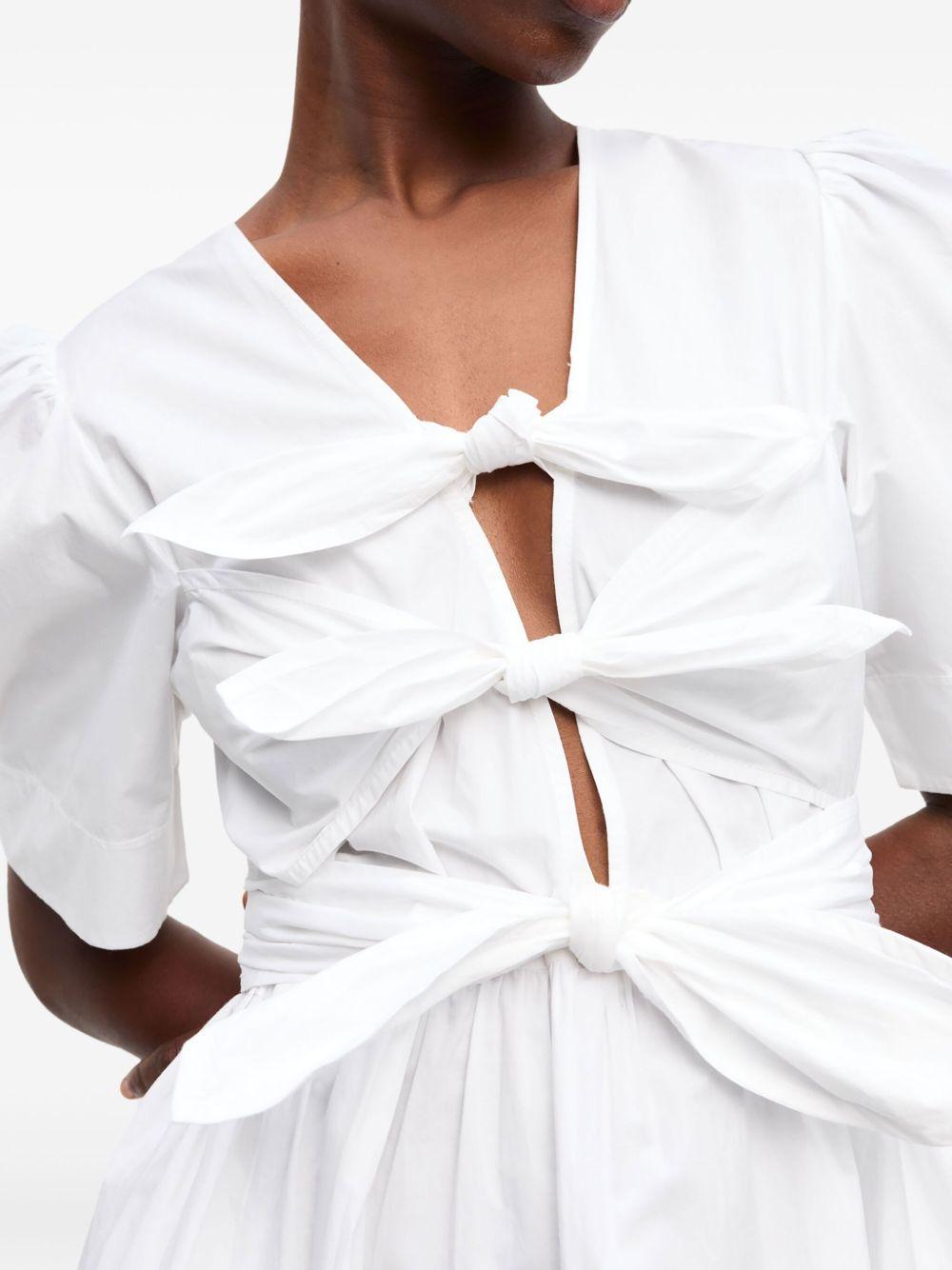Bow-detailing dress<BR/><BR/><BR/> W0306 151 GANNI 