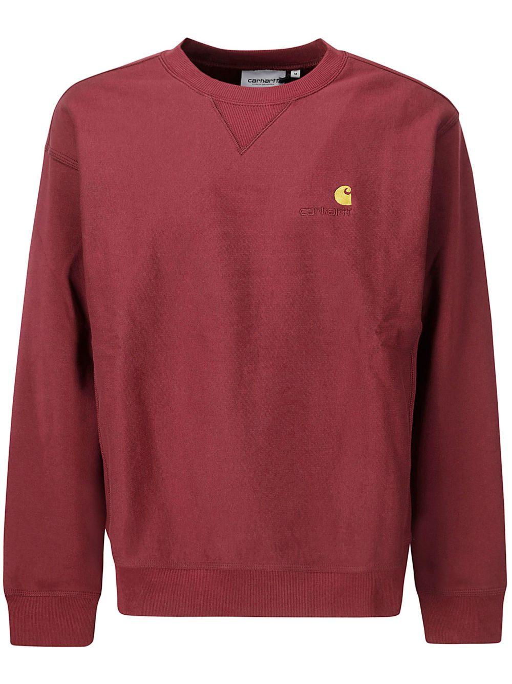 American Script Sweatshirt<BR/> I025475 2BY.XX CARHARTT WIP 
