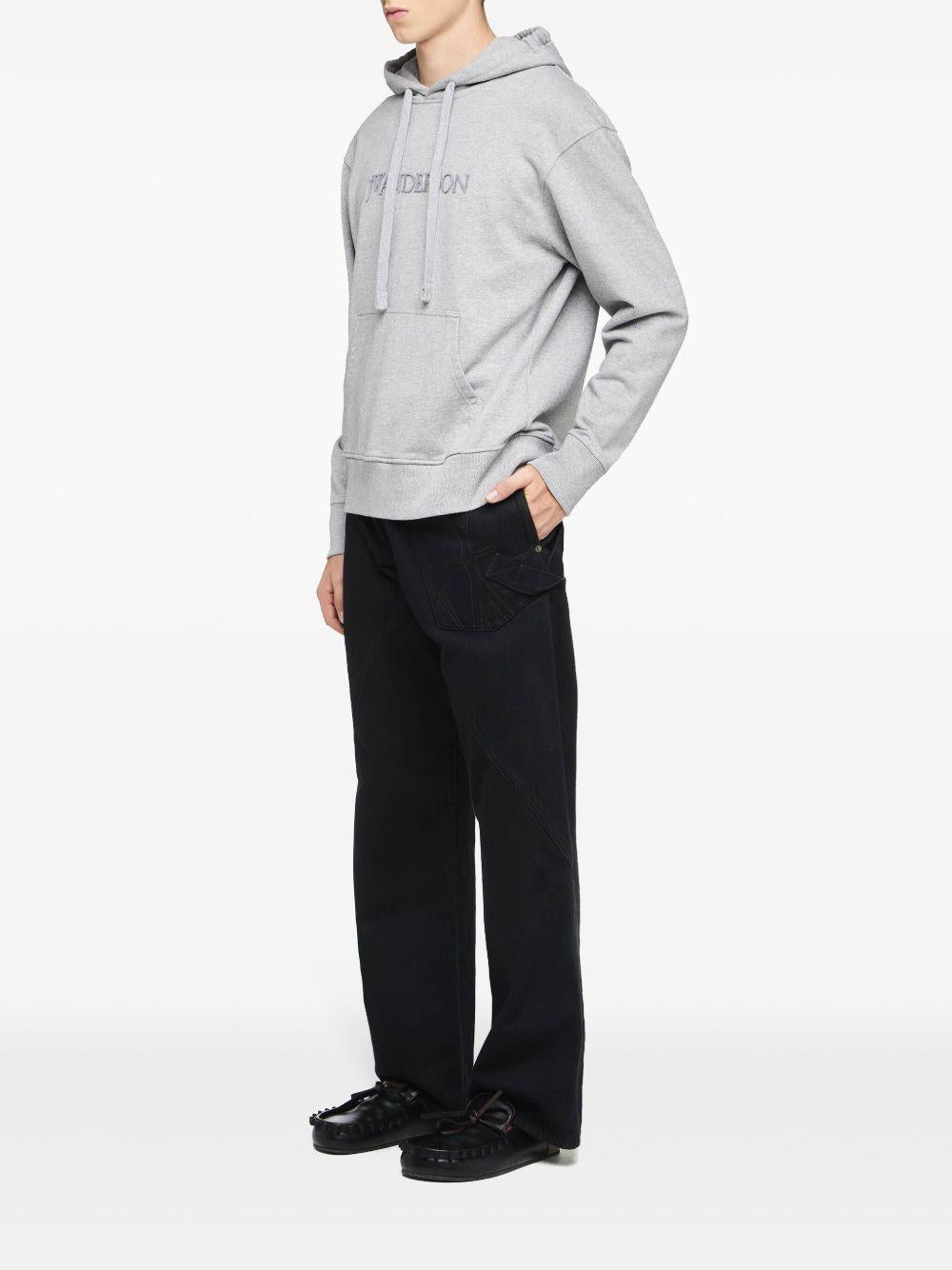 Hoodie with front logo JW0214 PG1632907 JW ANDERSON 