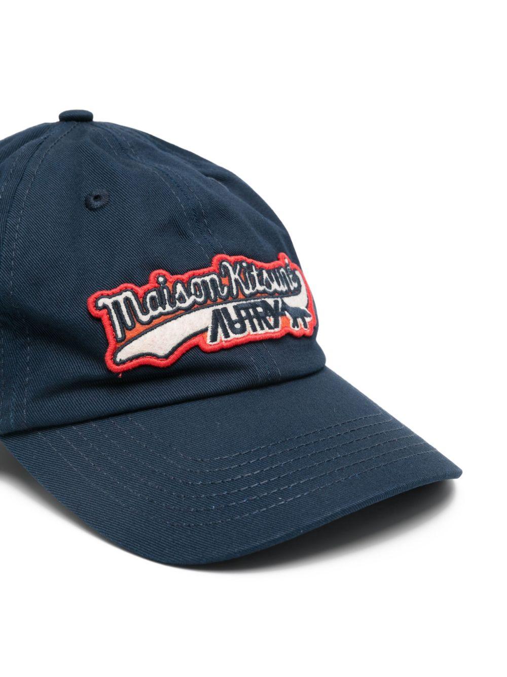 Autry x Maison Kitsuné cap ACPU MK3BKITSUNEBLUE AUTRY x MAISON KITSUNÉ 