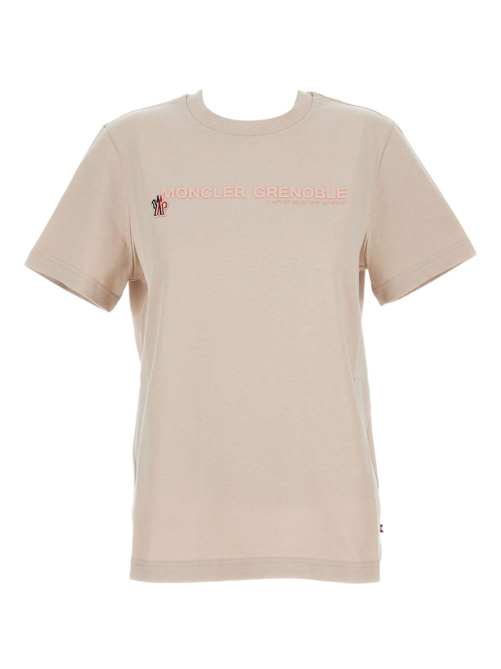 Logo Cotton T-Shirt K10988C00008 8392750W MONCLER GRENOBLE 