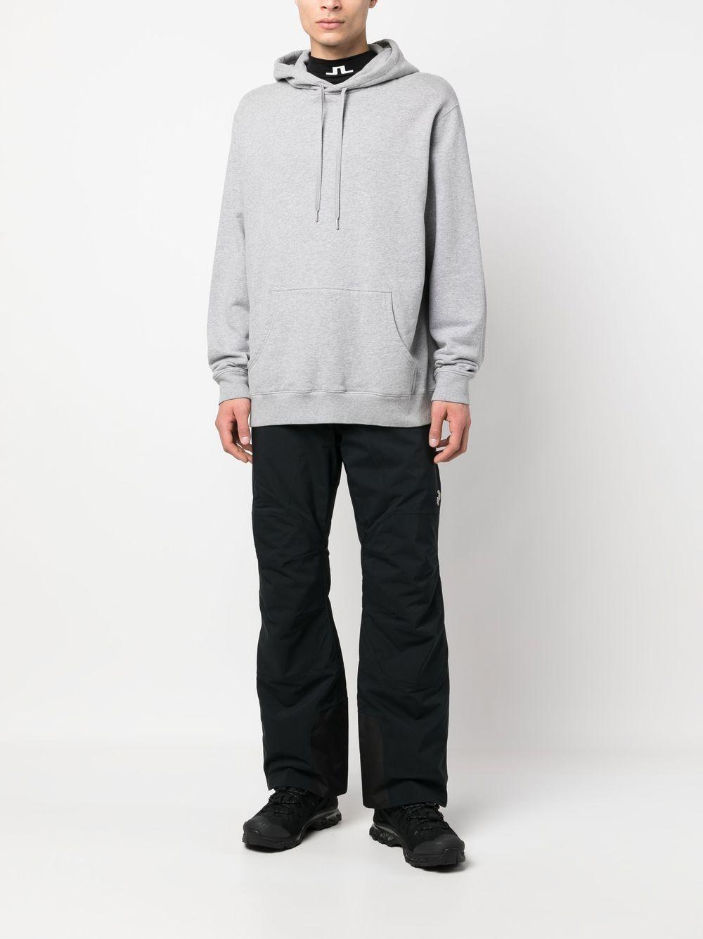 Embroidered-logo straight trousers G78542020 BLACK PEAK PERFORMANCE 