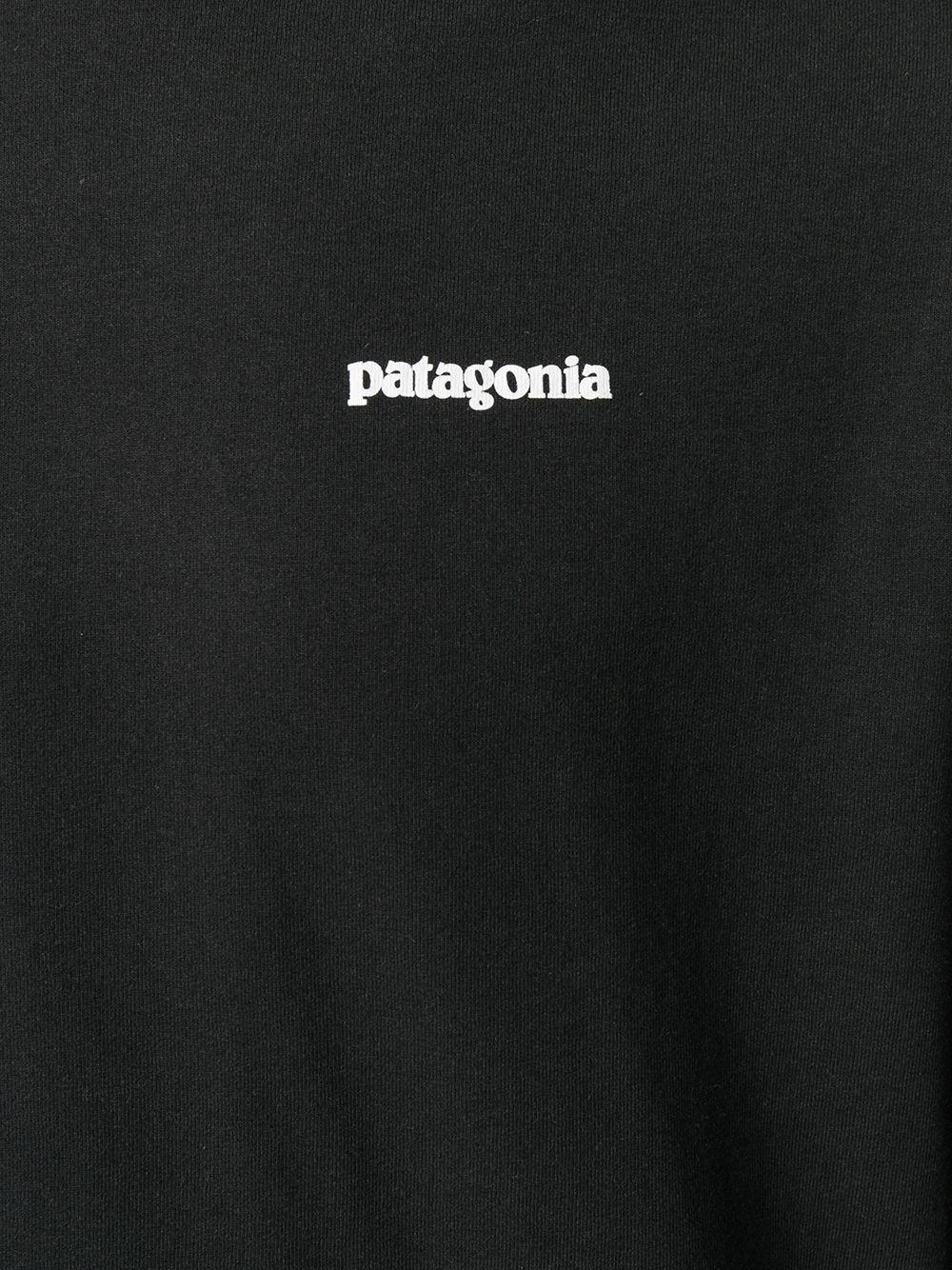 P-6 long-sleeved T-shirt<BR/><BR/> 38518 BLK PATAGONIA 