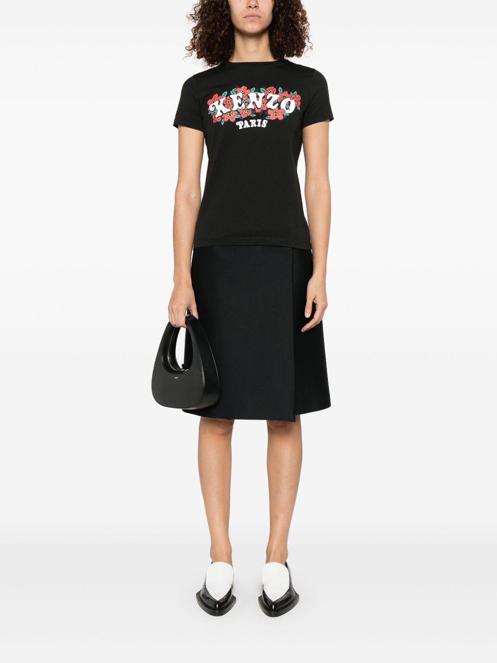 Boke Flower motif T-shirt FF52TS1494SO 99J KENZO 