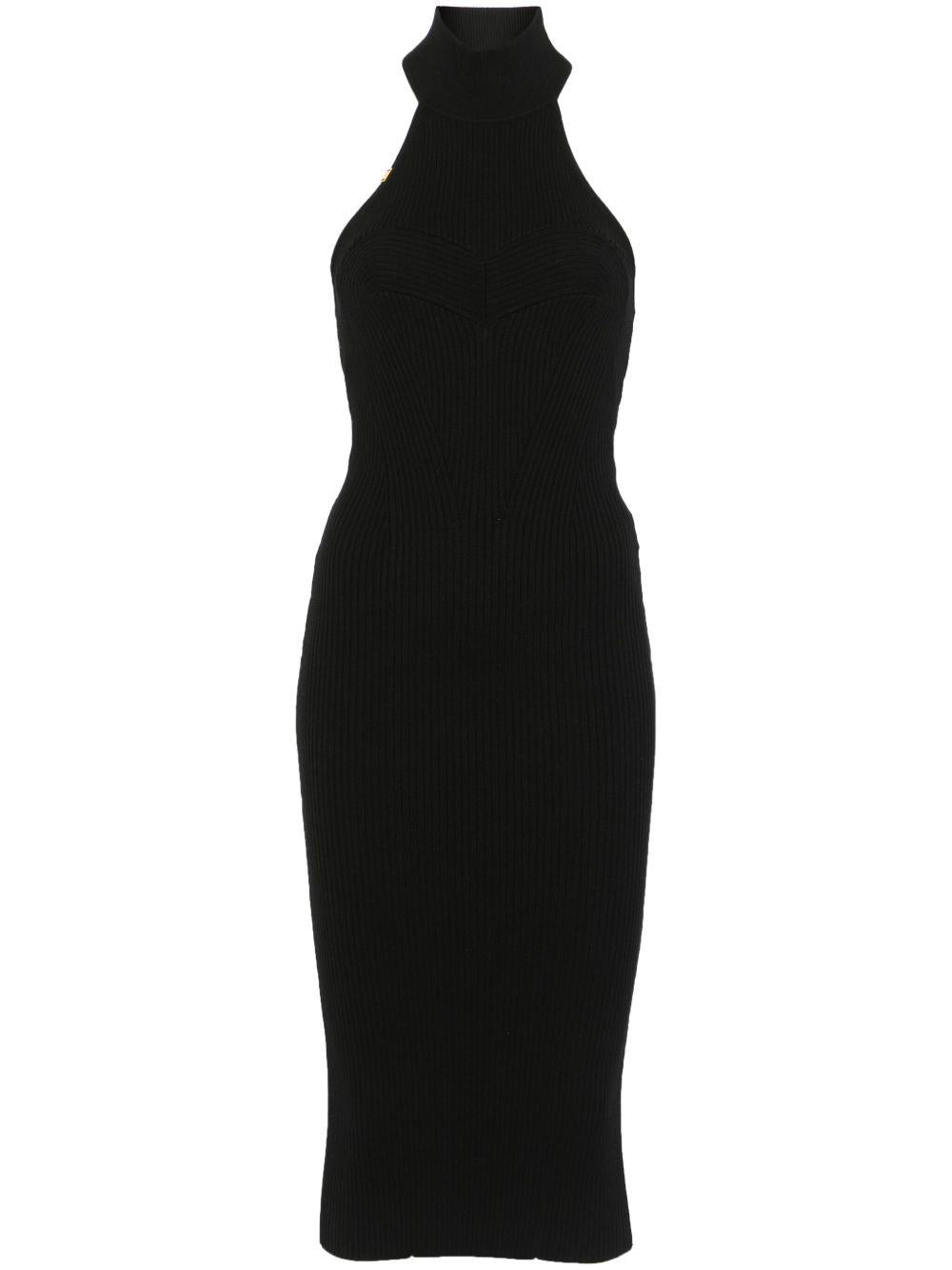 Ribbed-knit dress<BR/><BR/><BR/> AM60S51E2 110 ELISABETTA FRANCHI 